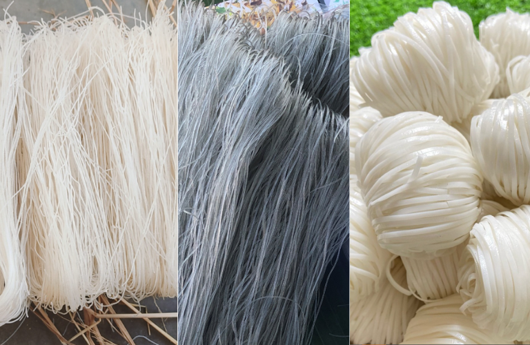 Bún miến phở chứa hóa chất có thể gây hại sức khỏe