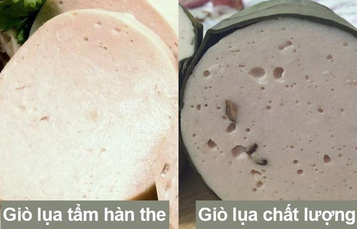 Cách Nhận Biết Giò Chứa Hàn The Đơn Giản Và Chính Xác