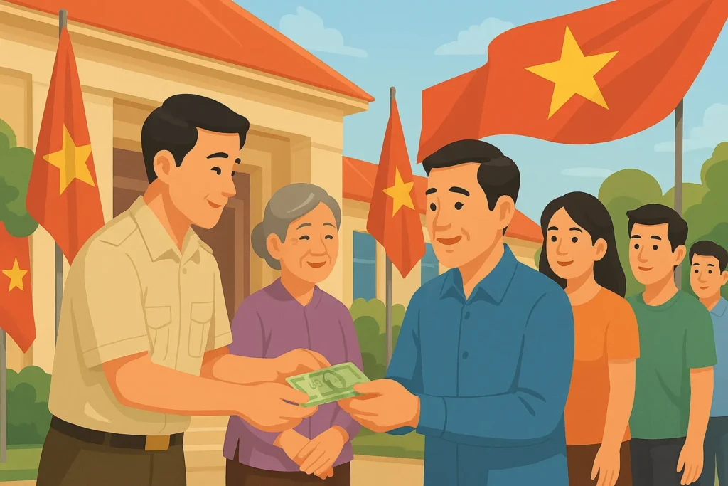 Phản ứng của người dân trước thông tin Chính Phủ tặng quà 2/9 Phản ứng của người dân trước thông tin Chính Phủ tặng quà 2/9